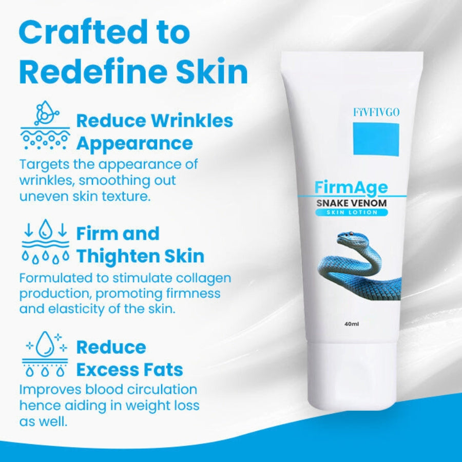 Fivfivgo™ FirmAge Schlangengift Hautlotion