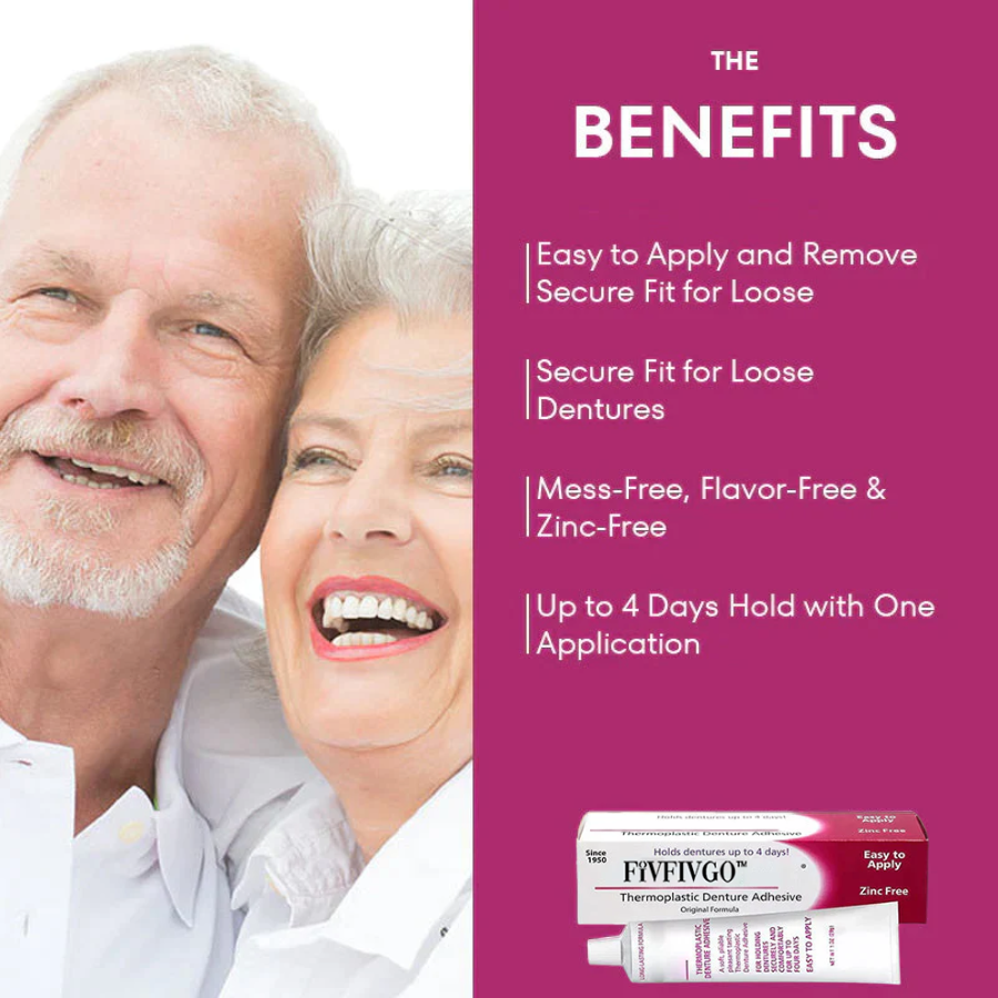 Fivfivgo™ Thermoplastic Denture Adhesive