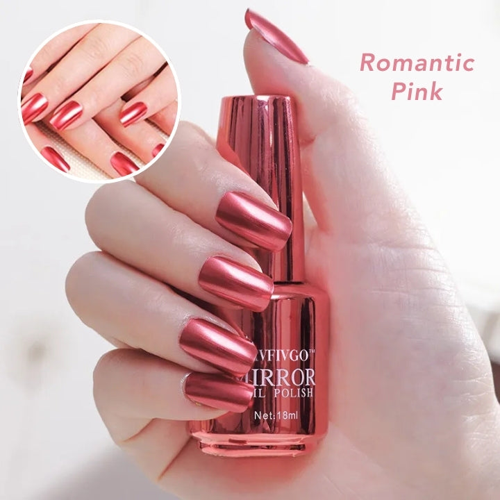 Fivfivgo™ Stunning Metallic Mirror Nails Polish