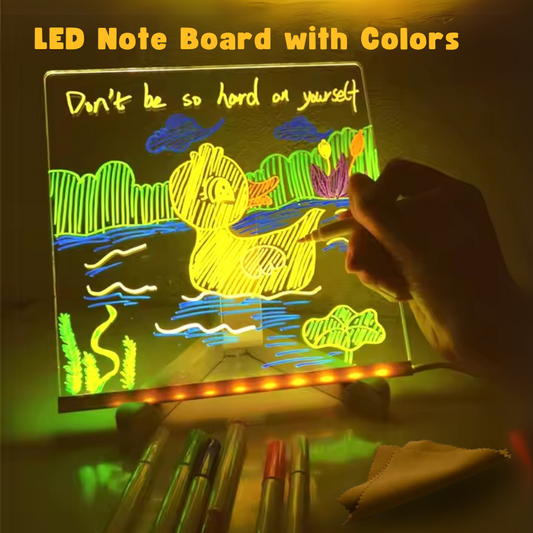 LED Note Board with Colors