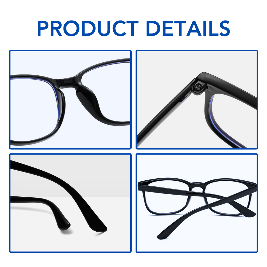 Blue Light Blocking Glasses - for Gaming/TV/Phones/Computer