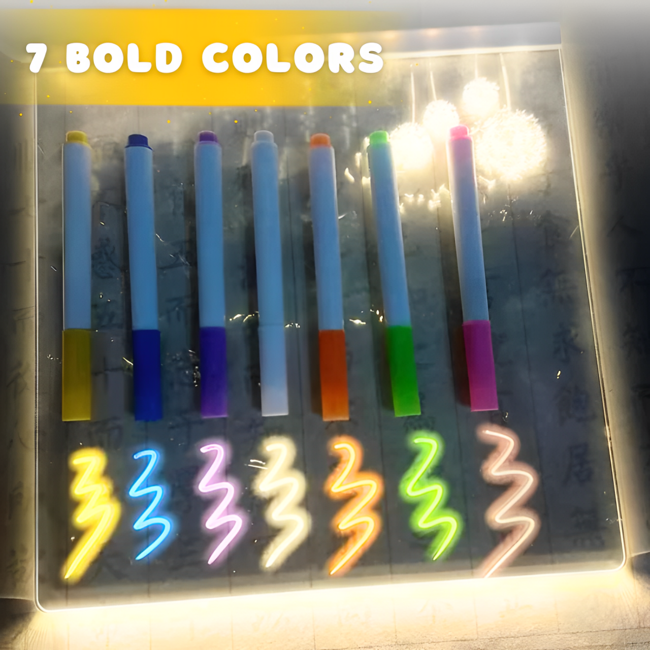 LED Note Board with Colors