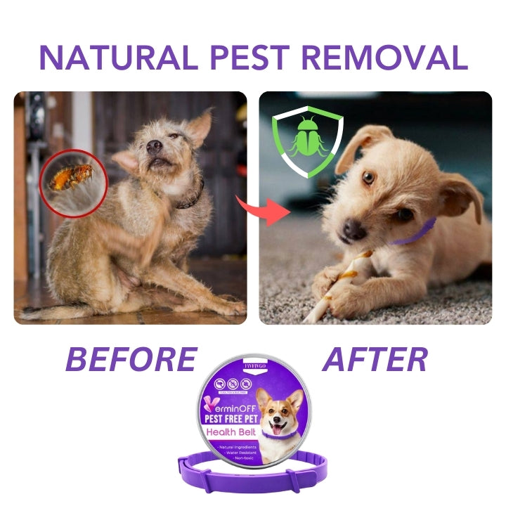 Fivfivgo™ VerminOFF Pest Free Pet Health Belt