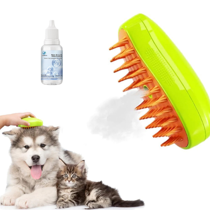 Lyseemin™ Brosse à vapeur rechargeable exclusive et brevetée