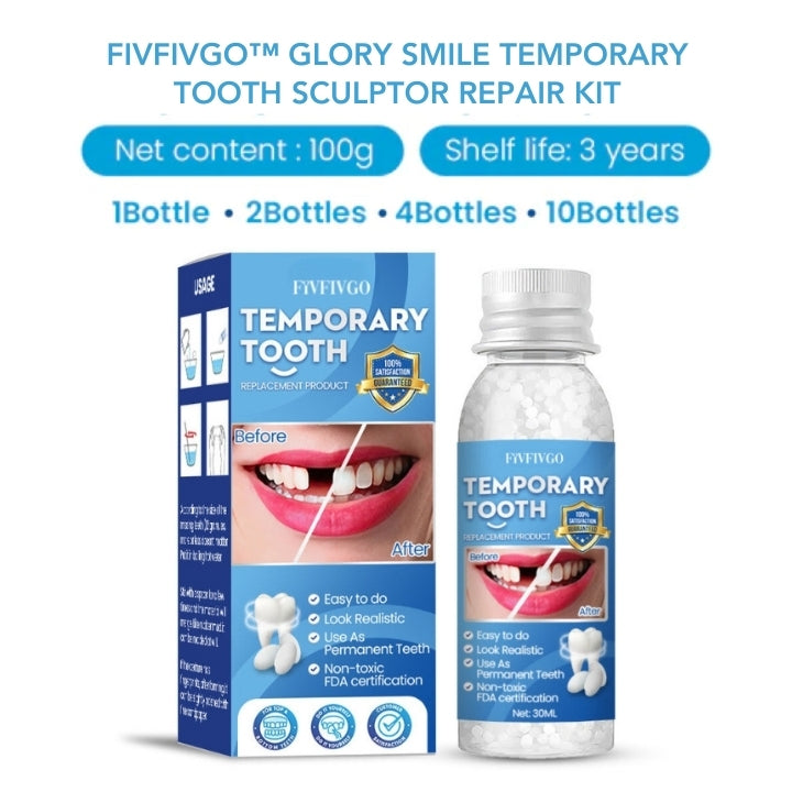 Fivfivgo™ Kit de réparation Glory Smile Sculpteur dentaire temporaire