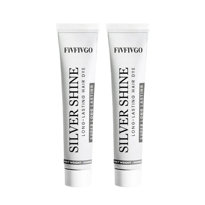 Fivfivgo™ Brillance argentée longue durée Teinture pour cheveux