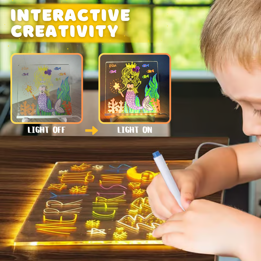 LED Note Board with Colors