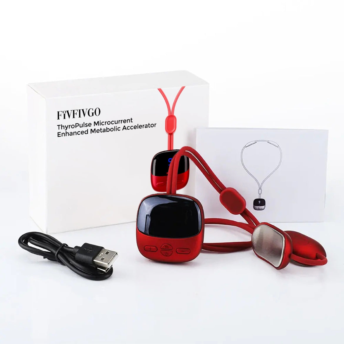 Fivfivgo™ ThyroPulse Microcourant Amélioration du Métabolisme d'accélération