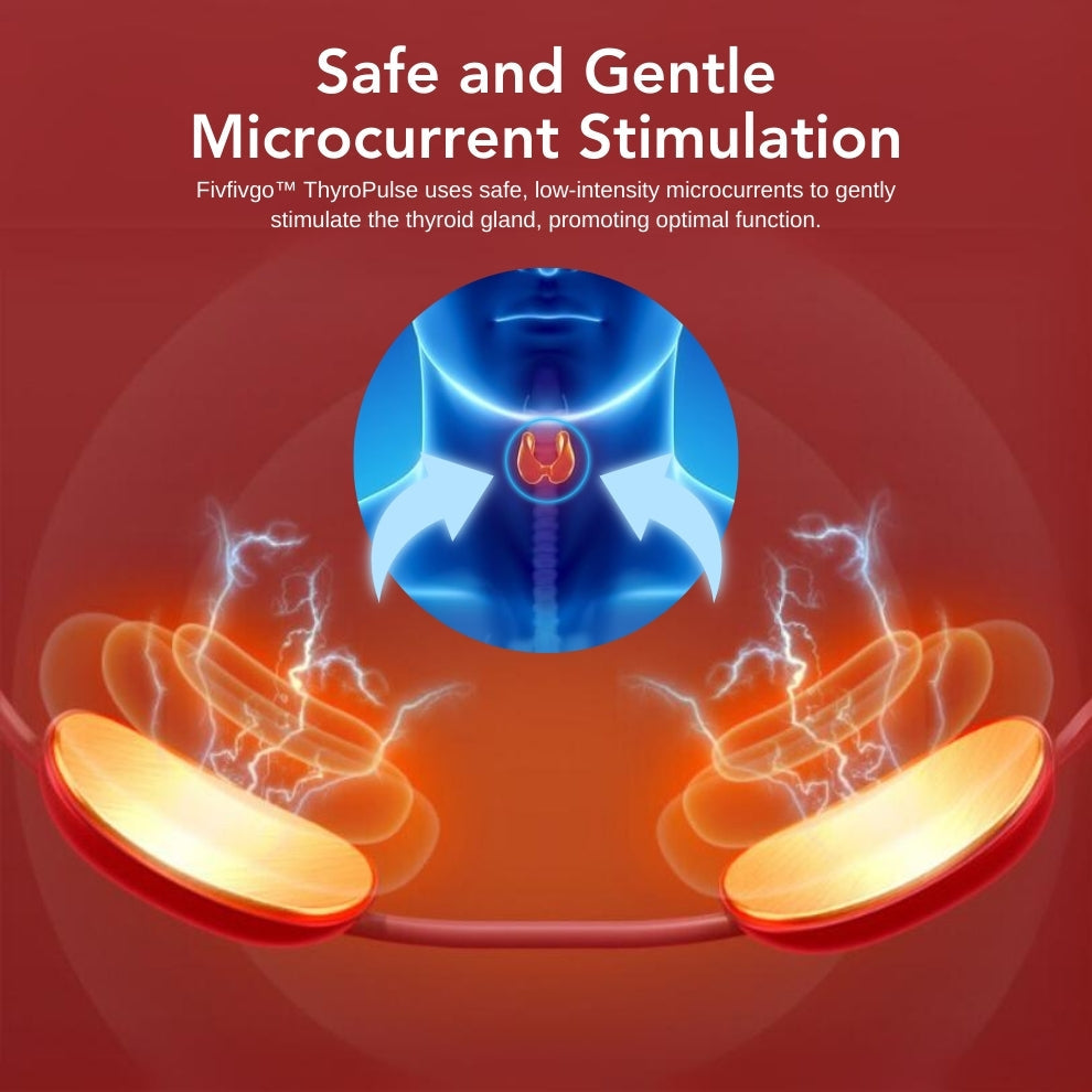 Fivfivgo™ ThyroPulse Microcourant Amélioration du Métabolisme d'accélération