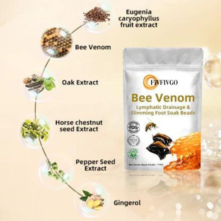 Fivfivgo™ Bienengift-Lymphdrainage-Einweichperlen für Ödeme