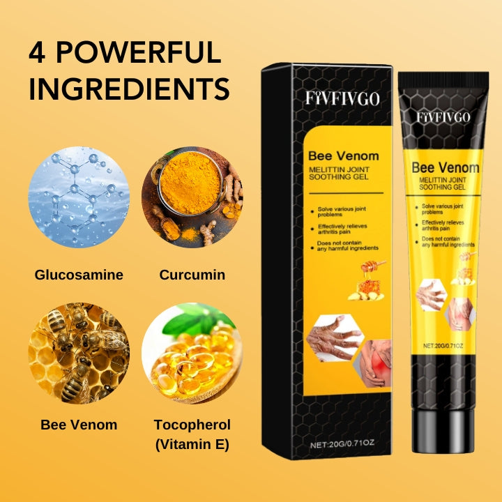 Fivfivgo™ GoutEase Crème au venin d'abeille