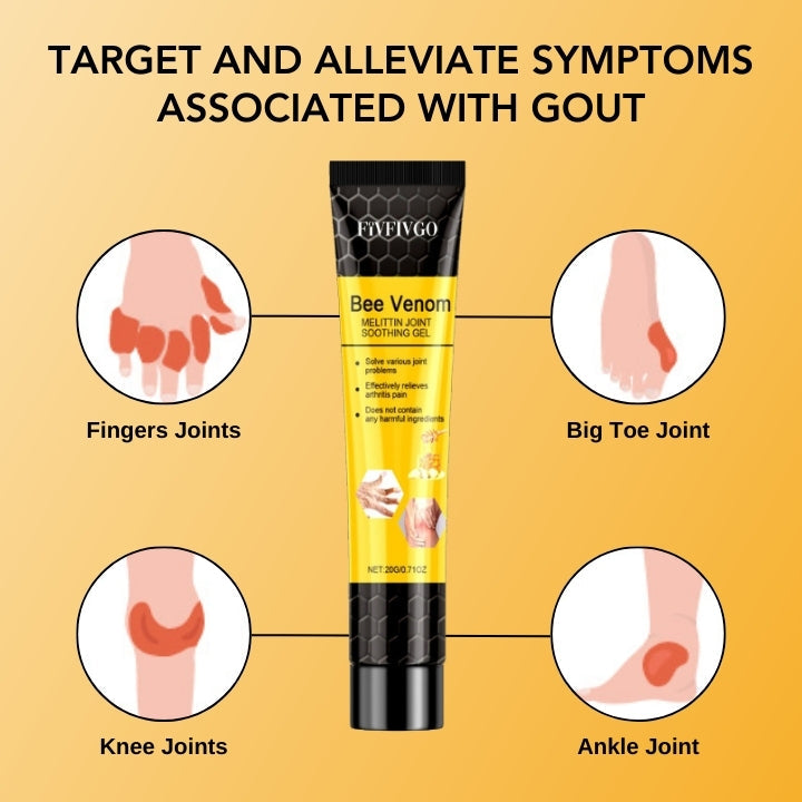 Fivfivgo™ GoutEase Crème au venin d'abeille