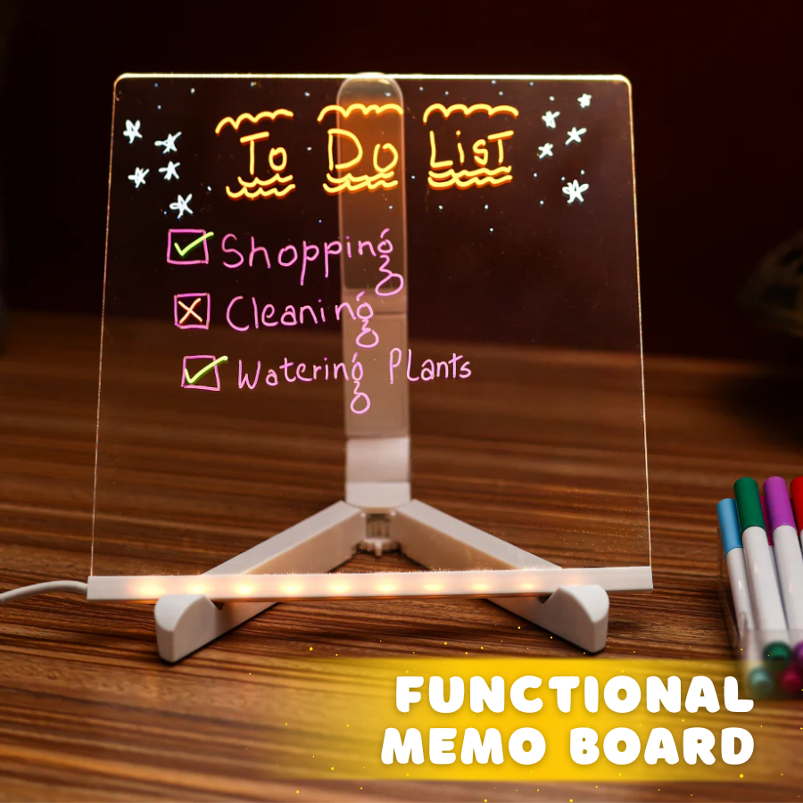 LED Note Board with Colors