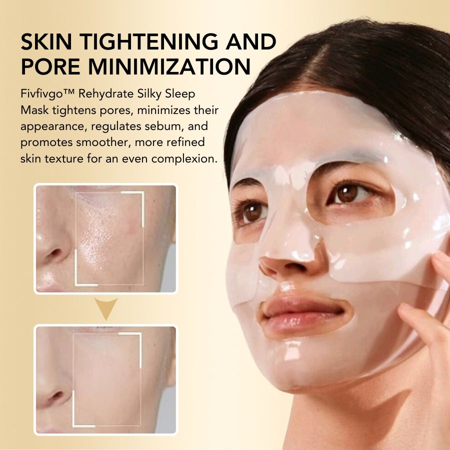 Fivfivgo™ Réhydrater Soyeux Masque de Sommeil