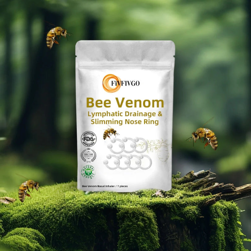 Fivfivgo™ Bee Venom Lymphatic Drainage & Slimming Nose Ring