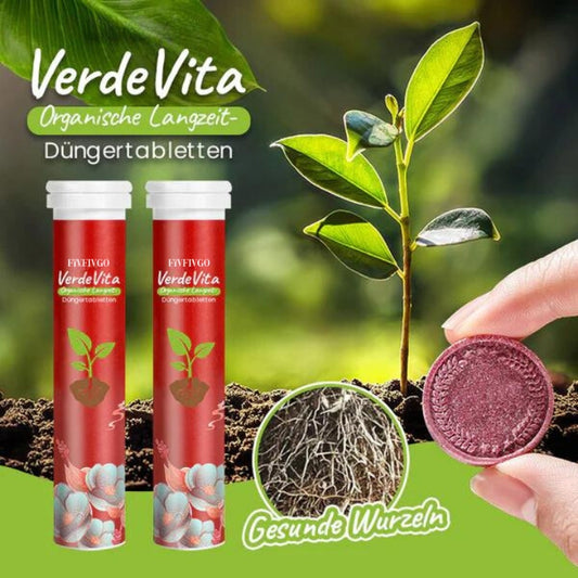 Fivfivgo™ VerdeVita Organische Langzeit-Düngertabletten