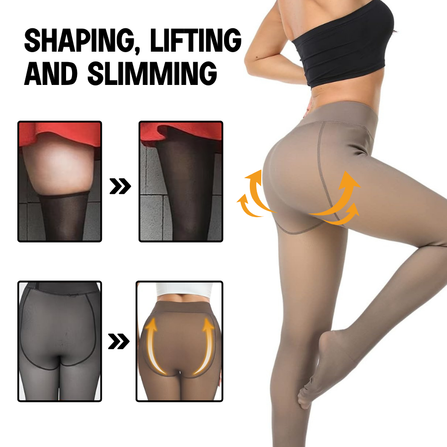 Makellose Beine Falsche durchscheinende warme Magie Strumpfhose