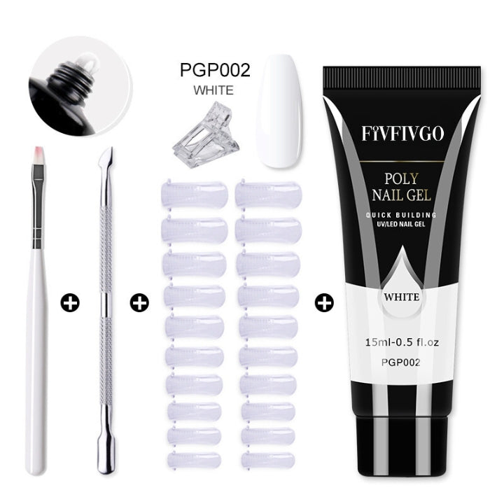 Fivfivgo™ Polygel-Nagelset