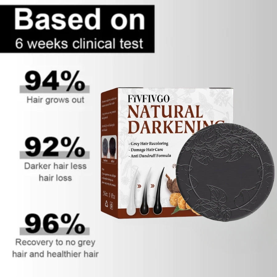 Fivfivgo™ Verdunkelnde Shampoo-Seife