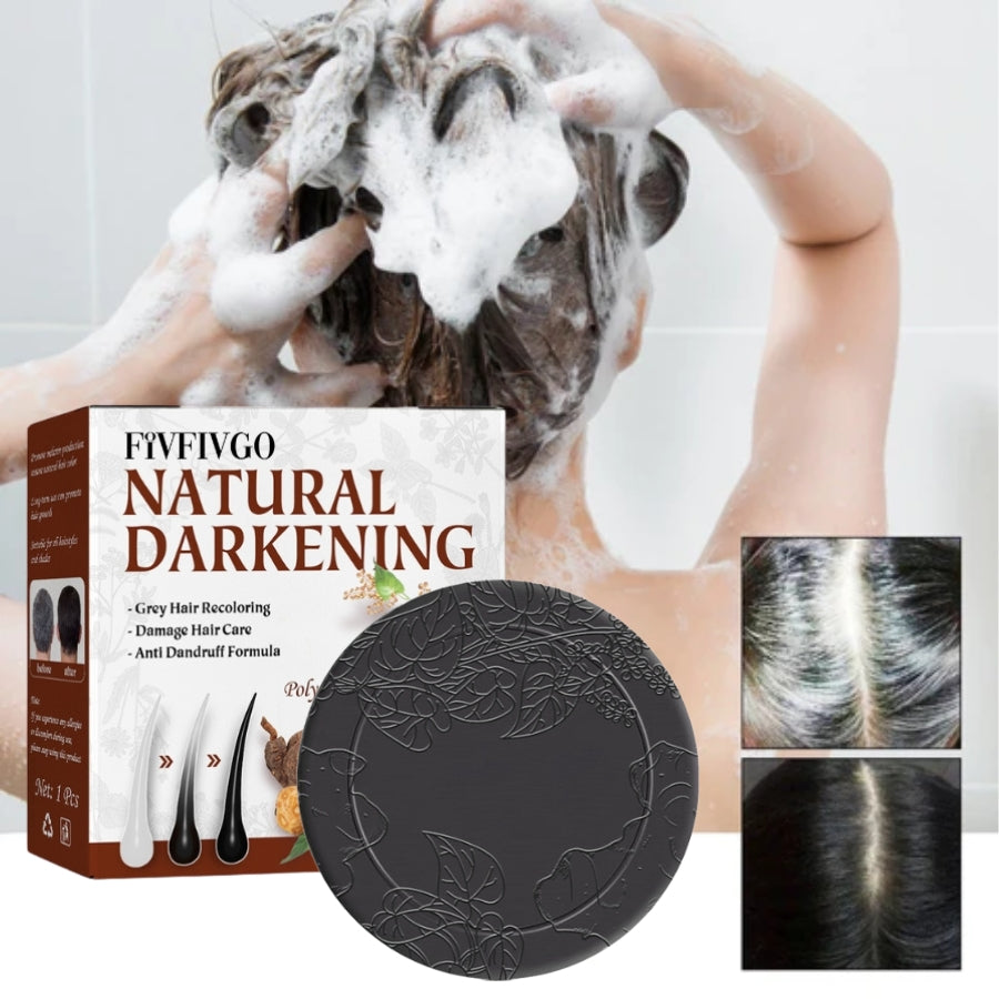 Fivfivgo™ Verdunkelnde Shampoo-Seife