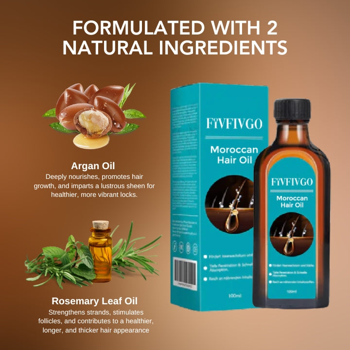 Fivfivgo™ Huile capillaire marocaine