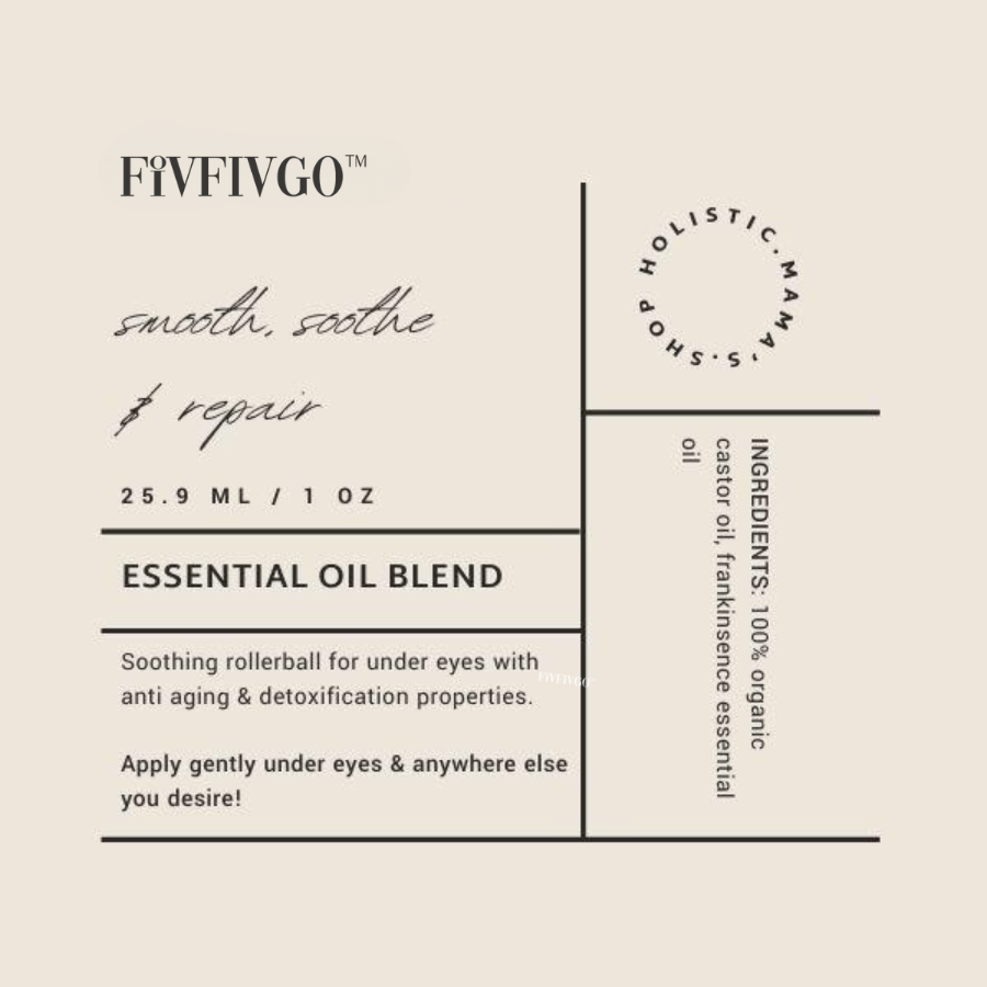 Fivfivgo™ Rollerball - 10 ml Castor Oil & Frankincense