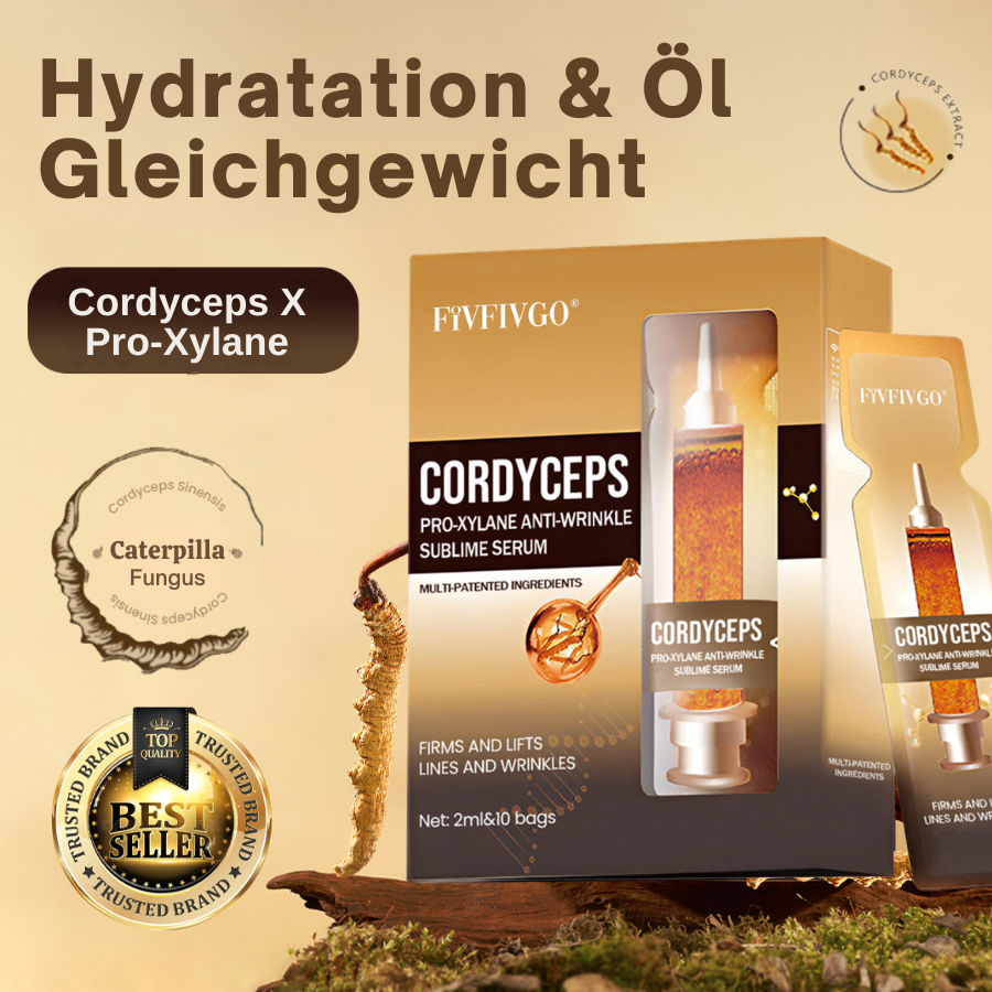 Fivfivgo® Cordyceps Pro-Xylane Anti-Falten Sublime Serum