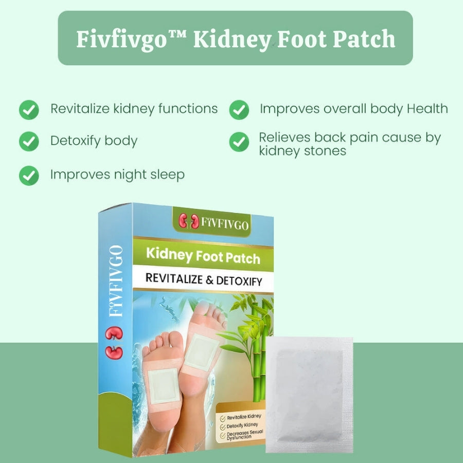 Fivfivgo™ Nierenfußpflaster - Revitalisieren & Entgiften