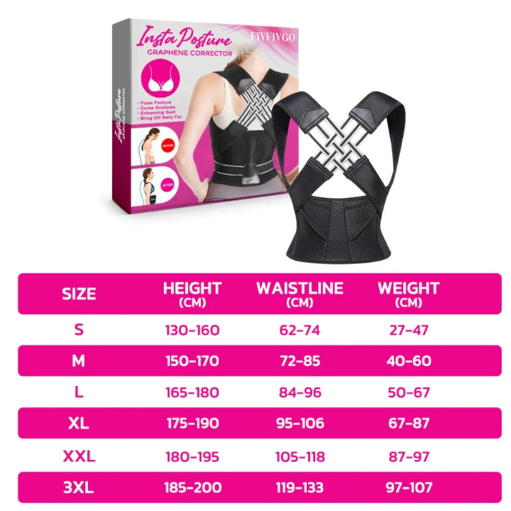 Fivfivgo™ InstaPosture Graphene Corrector