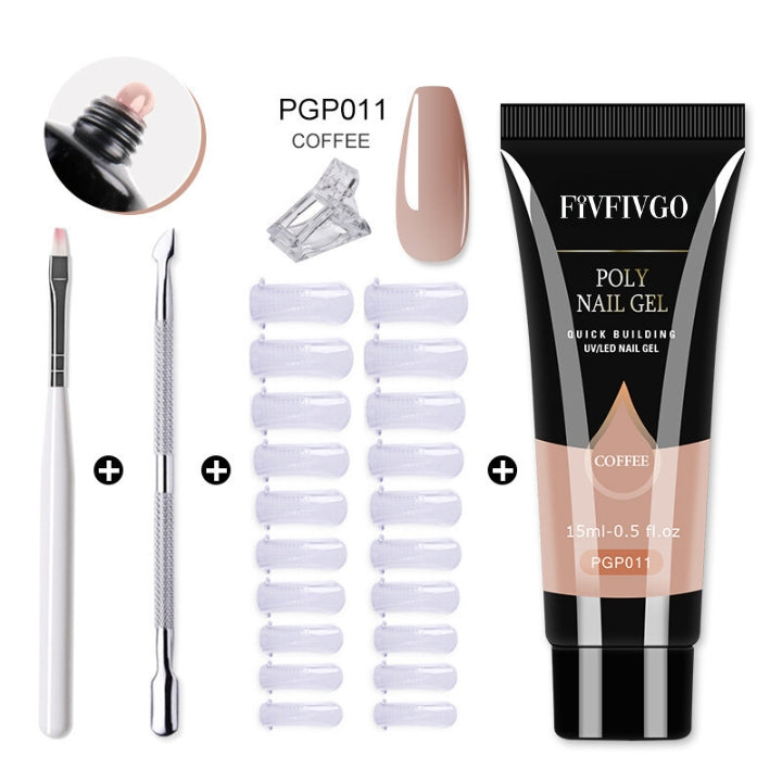 Fivfivgo™ Kit d'ongles Polygel