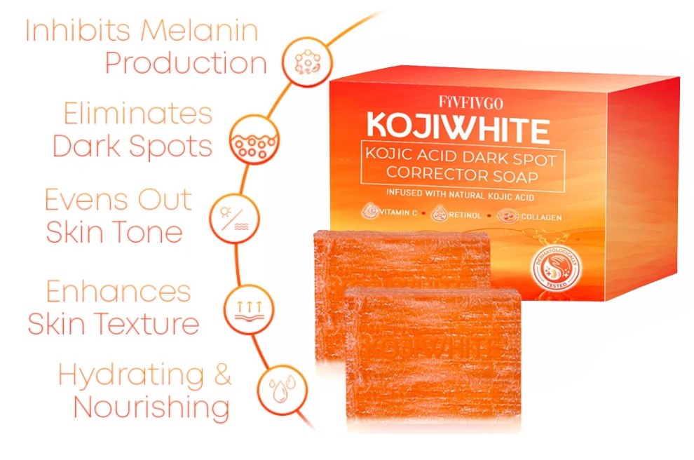 Fivfivgo™ Kojic Acid Dark Spot Corrector Soap