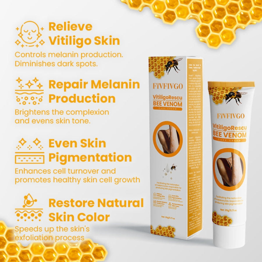 Fivfivgo™ Vitiligo Rescue Bienengift Pflegecreme