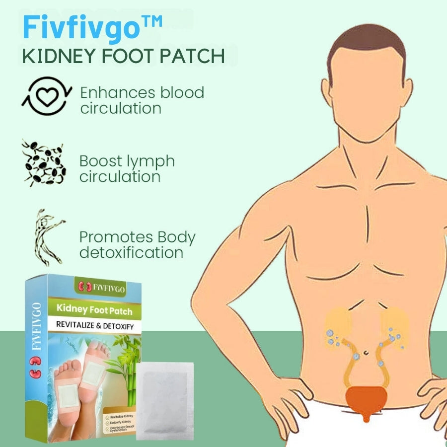 Fivfivgo™ Nierenfußpflaster - Revitalisieren & Entgiften