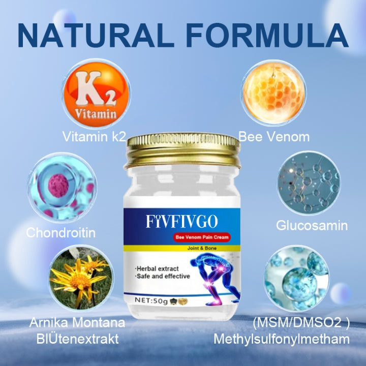 Fivfivgo™ Bee Venom Joint & Bone Pain Healing Cream