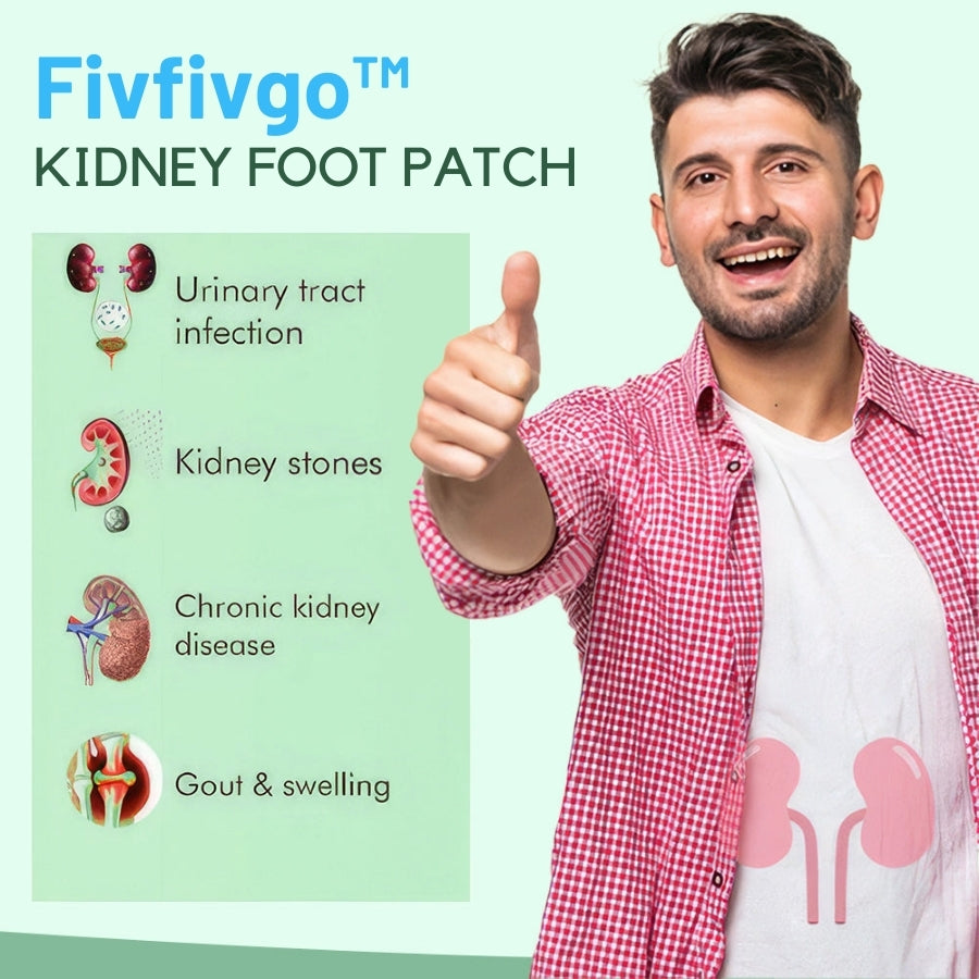 Fivfivgo™ Nierenfußpflaster - Revitalisieren & Entgiften