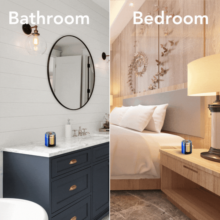 Fivfivgo™ Salle de bains Ventilateur thermique à ultrasons