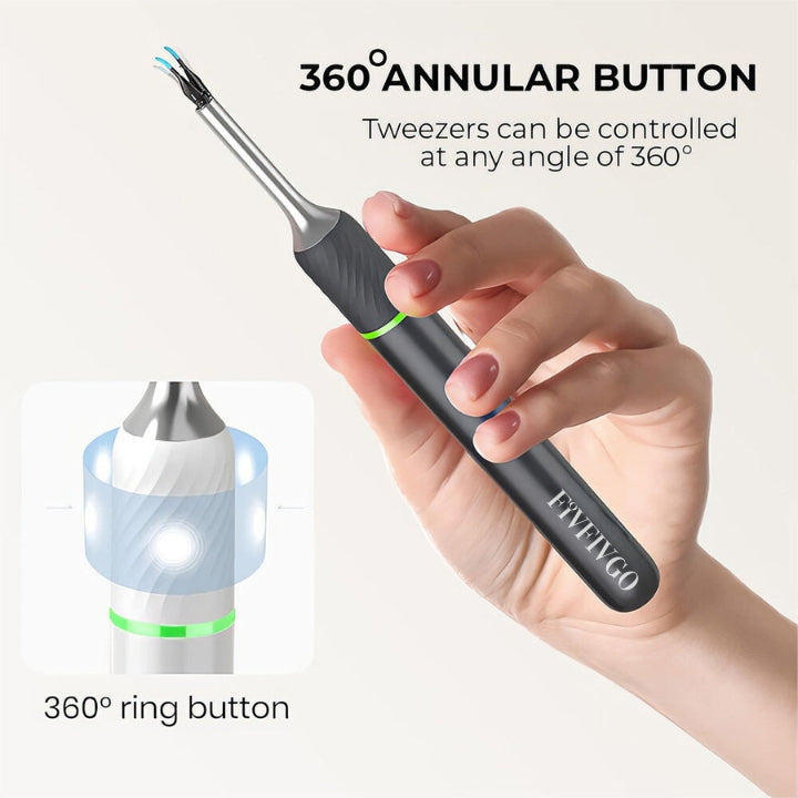 Fivfivgo™ EarWax Clean Pro Otoskop mit Wi-Fi sichtbarem Löffel zur Wachsentfernung