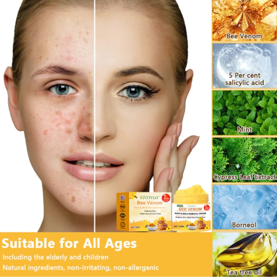 Fivfivgo™ Bee Venom Warts & Blemish Remover