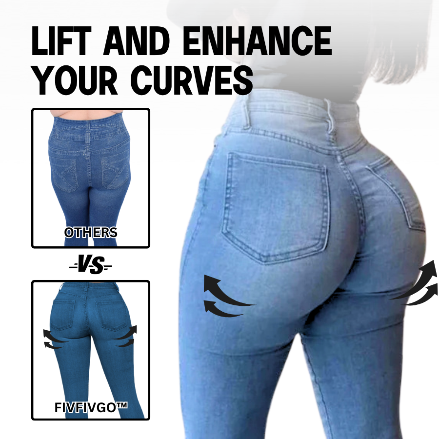 Fivfivgo™ Perfect Stretch Skinny Fit Denim Leggings