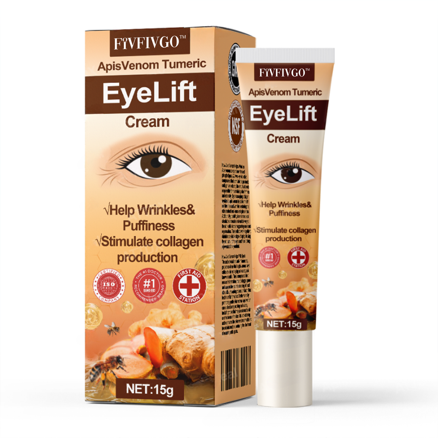 Fivfivgo™ ApisVenom Tumeric EyeLift Cream