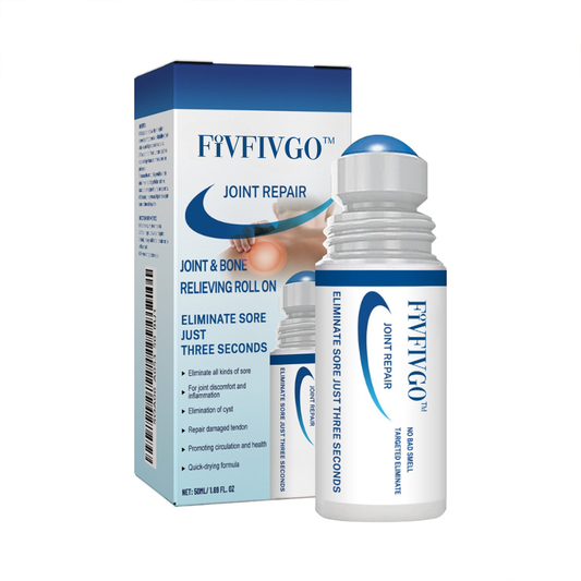 Fivfivgo™ Gelenke & Muskeln Natürliches Relief Roll-On bei chronischen Schmerzen, Entzündungen und Schwellungen