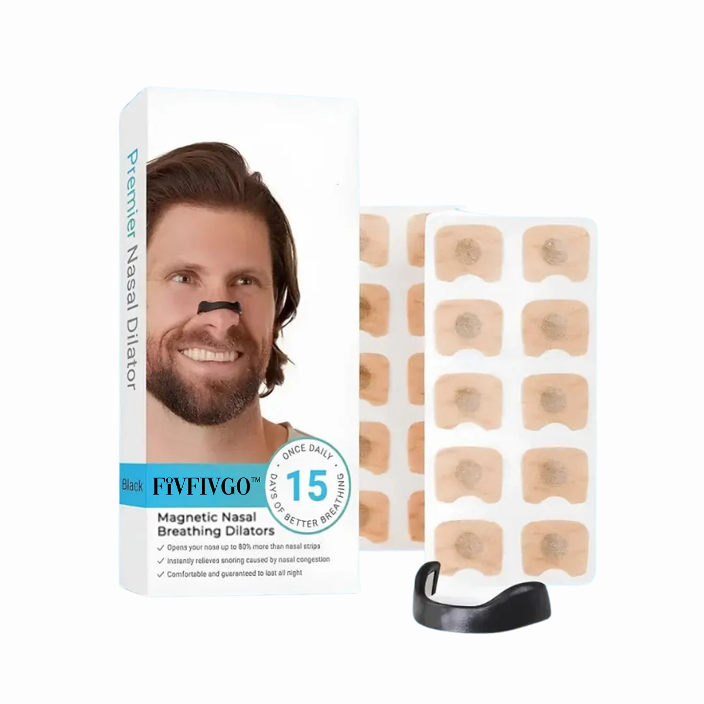 Fivfivgo™ Magnetic Nasal Breathing Dilators