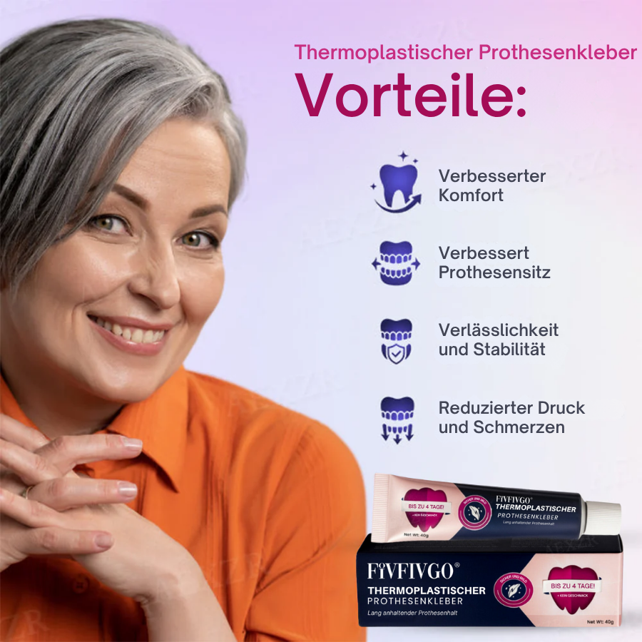 Fivfivgo® Thermoplastischer Prothesenkleber