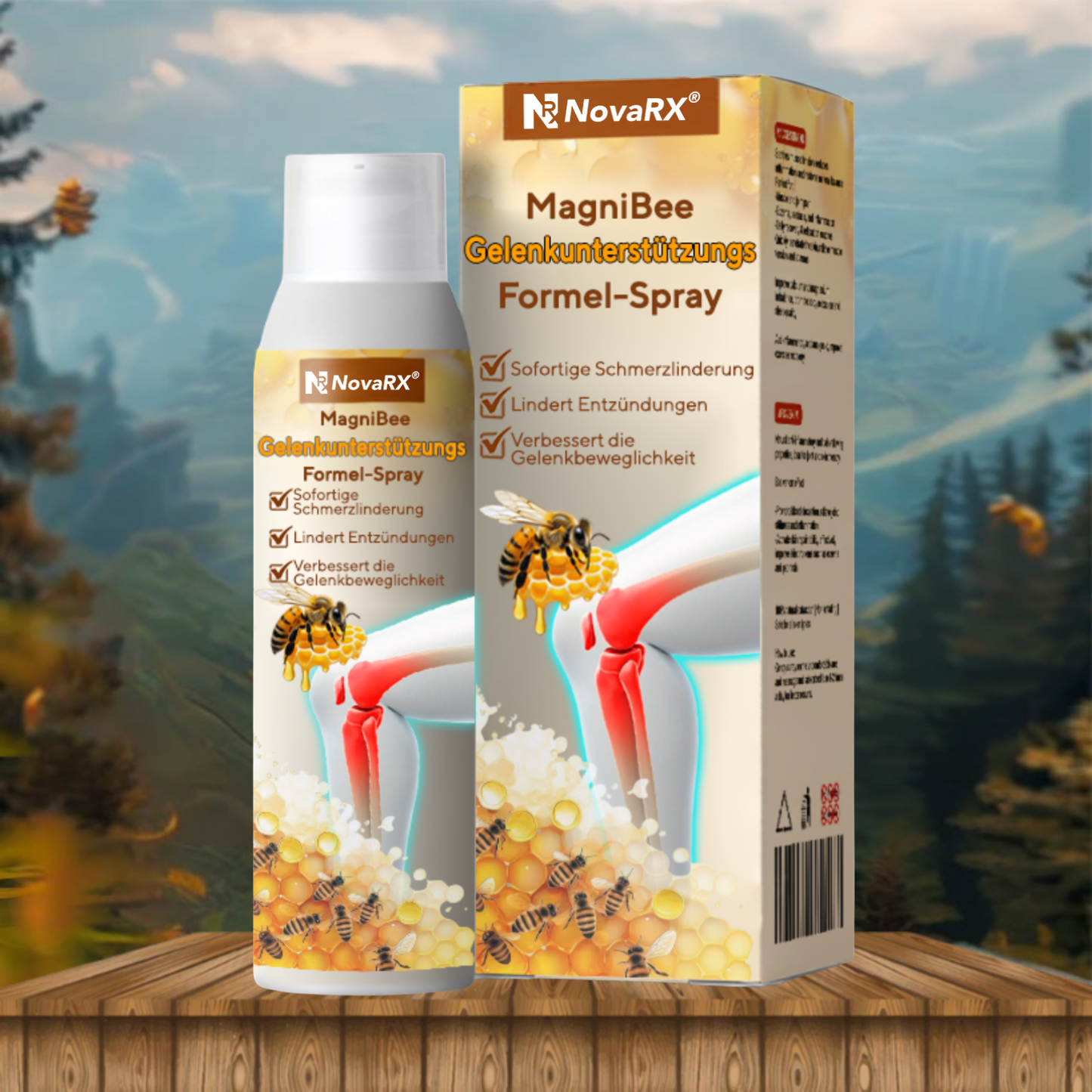 NovaRX® MagniBee Gelenkunterstützungs Formel-Spray