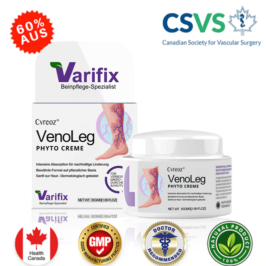 Cvreoz® VenoLeg Phyto Creme - Sichtbare Ergebnisse in nur 4 Tagen🔥