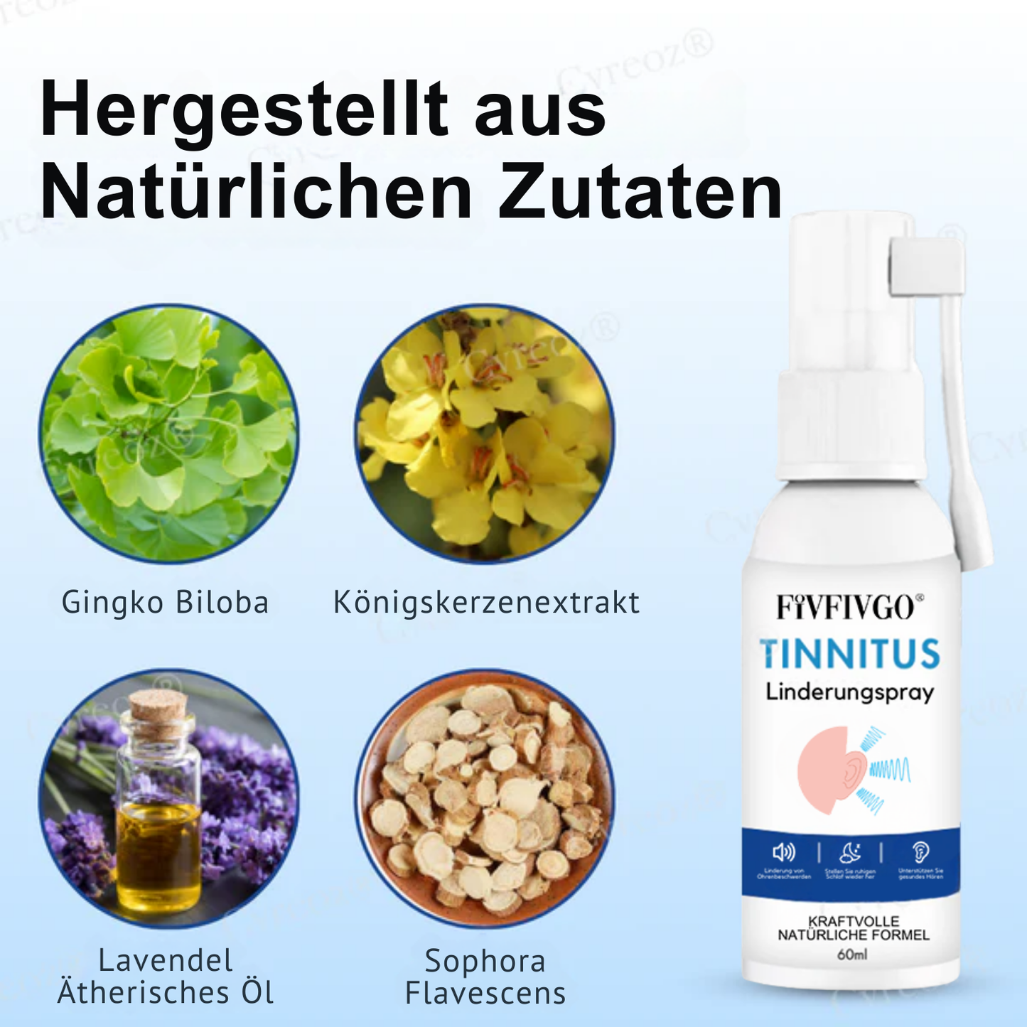 Fivfivgo® Tinnitus-Linderungsspray – Finden Sie Ihren Frieden!