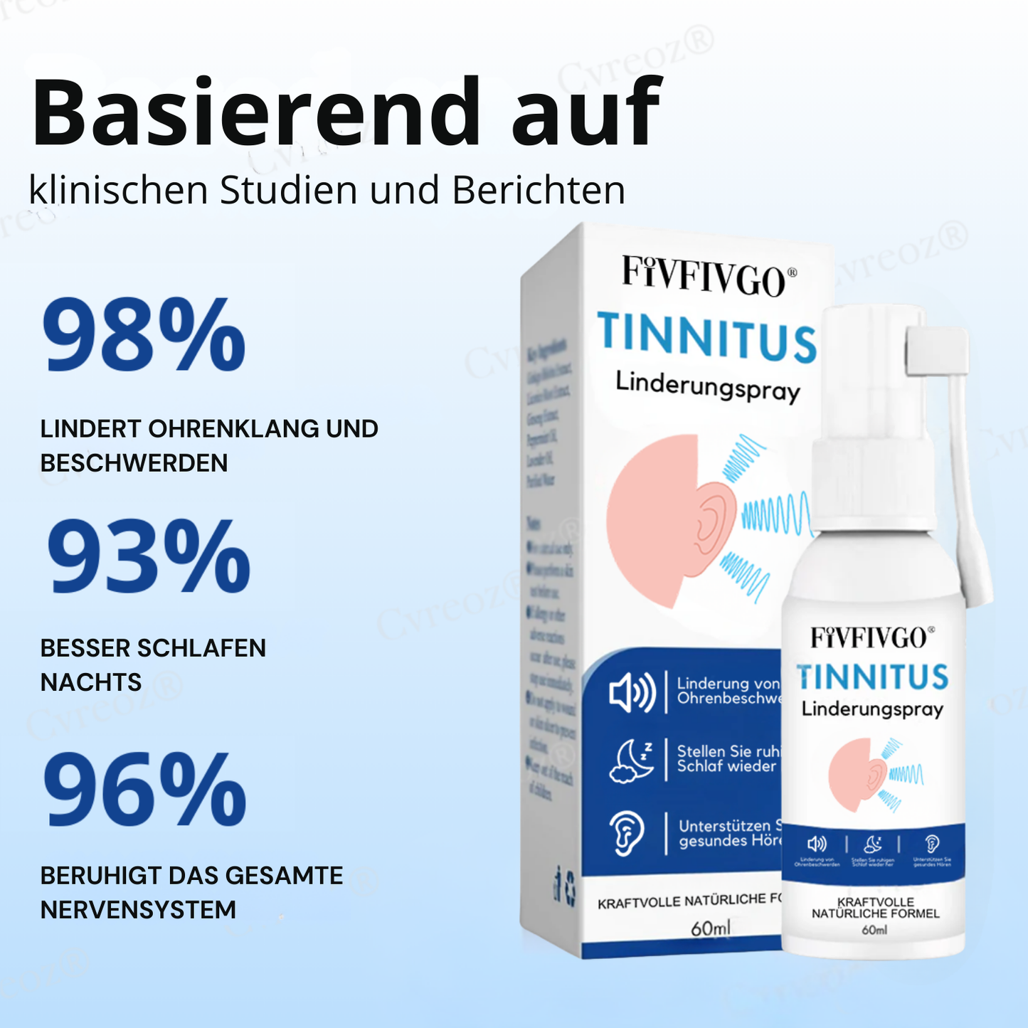 Fivfivgo® Tinnitus-Linderungsspray – Finden Sie Ihren Frieden!