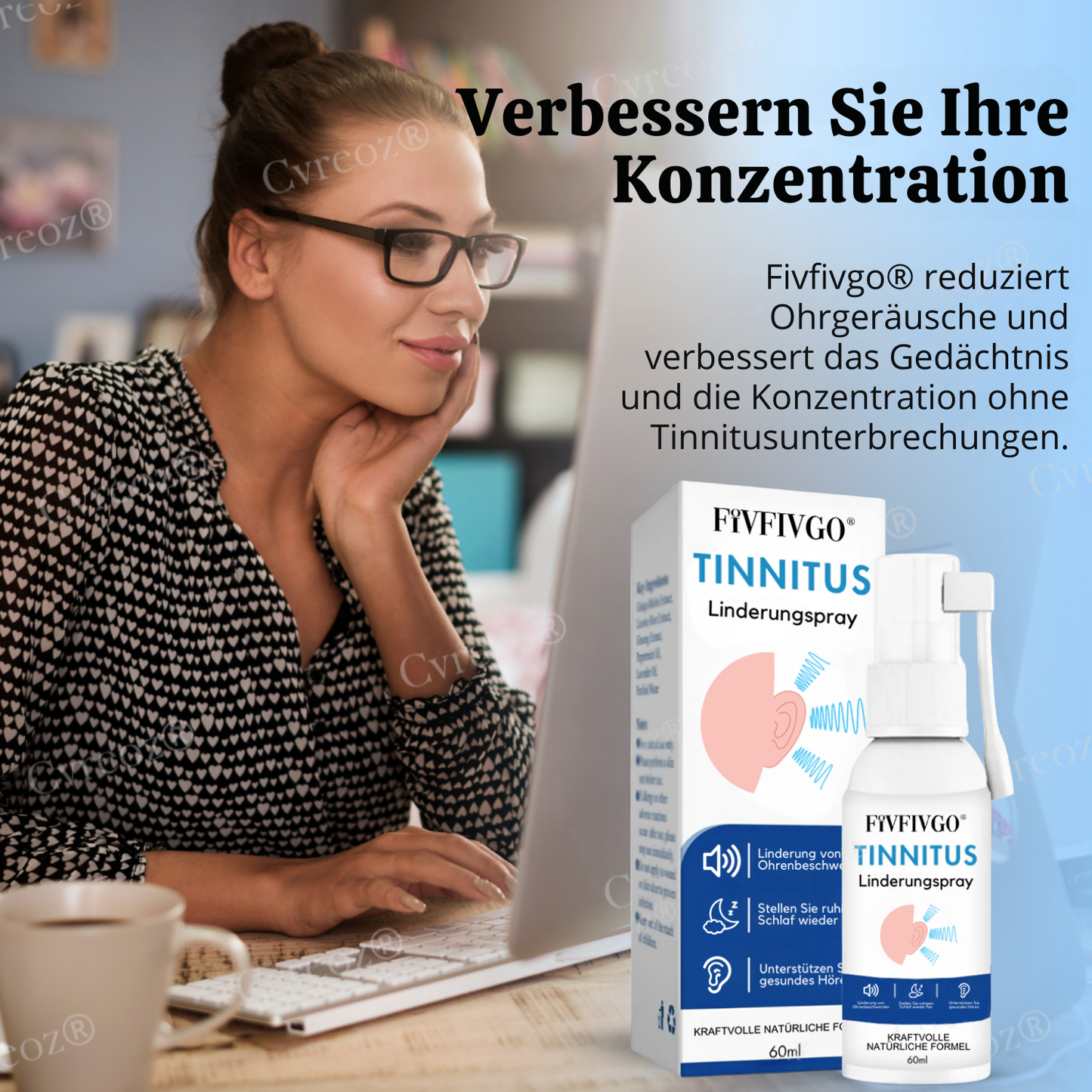 Fivfivgo® Tinnitus-Linderungsspray – Finden Sie Ihren Frieden!