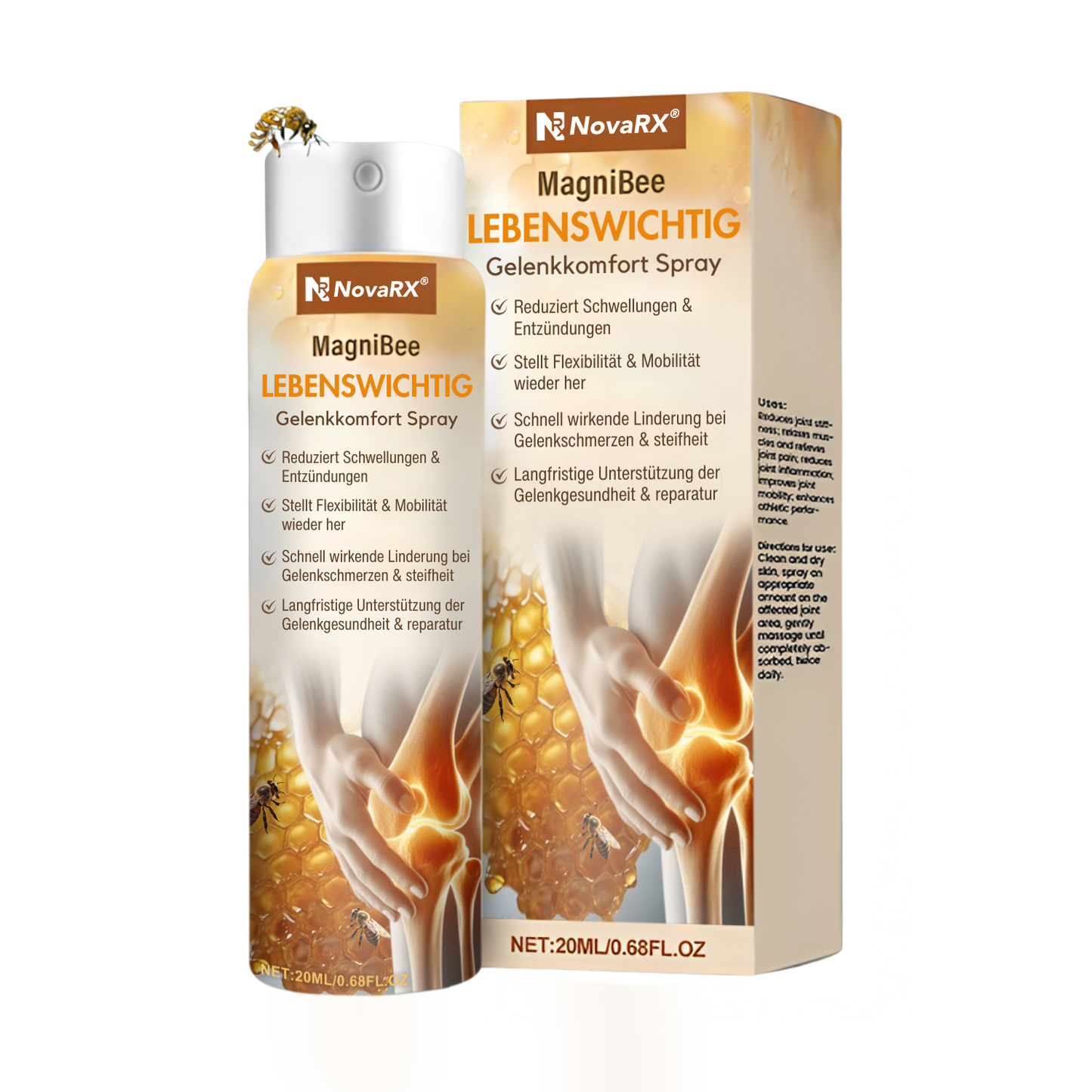 NovaRX® MagniBee Lebenswichtig Gelenkkomfortspray