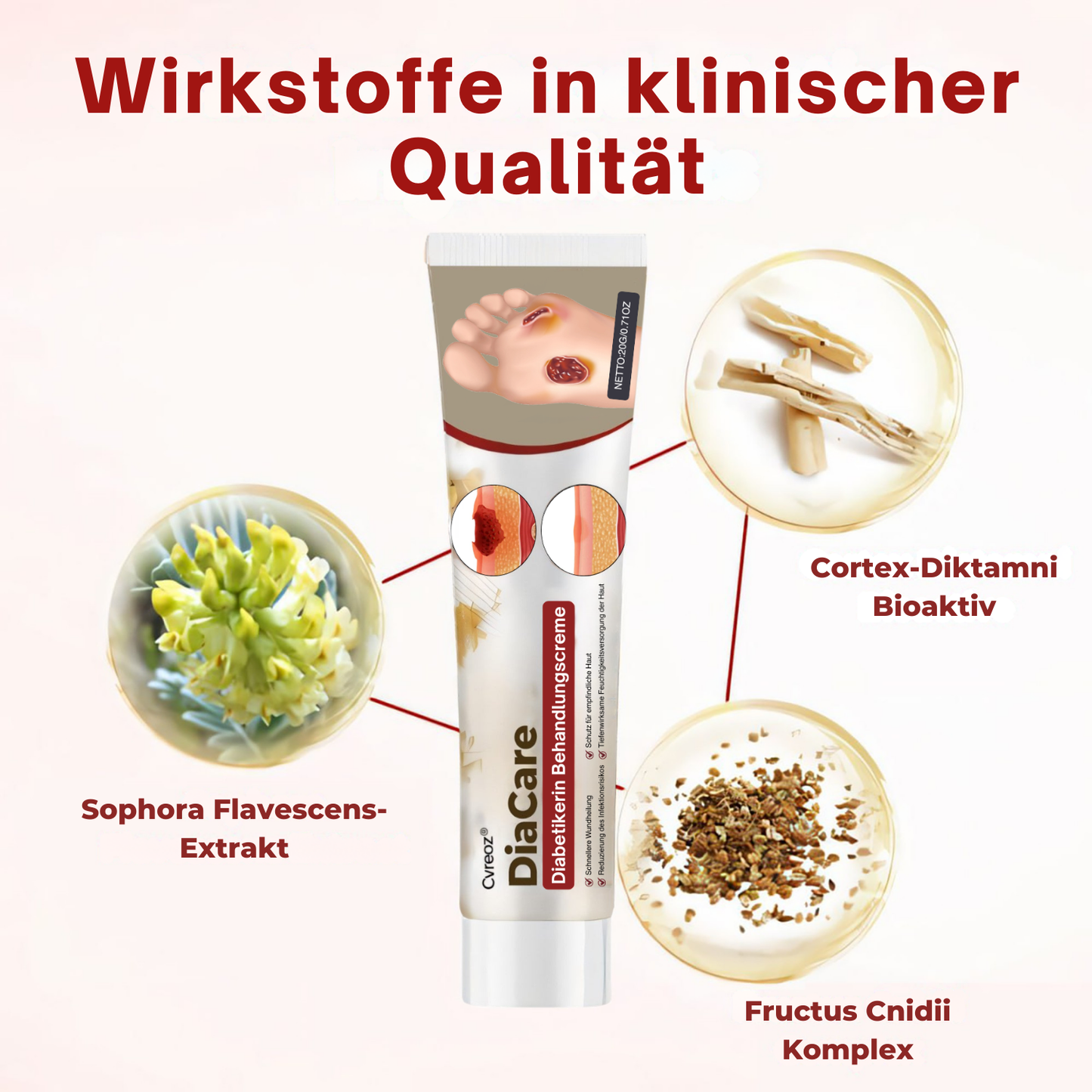 Cvreoz® DiaCare Diabetikerin Behandlungscreme